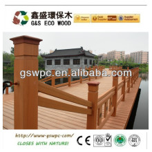 new products wood plastic composite wpc fence / wpc railing